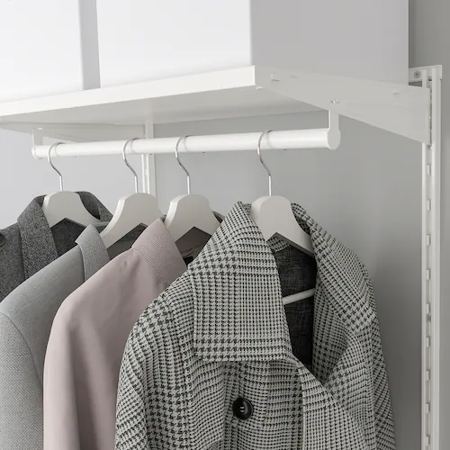 GIÁ TREO TỦ QUẦN ÁO BOAXEL IKEA - TRẮNG 62x40x201 cm