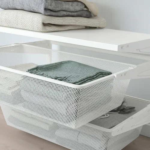 GIÁ TREO TỦ QUẦN ÁO BOAXEL IKEA - TRẮNG 62x40x201 cm