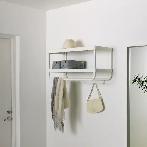 GIÁ TREO ĐỒ MACKAPÄR IKEA - TRẮNG 78 cm