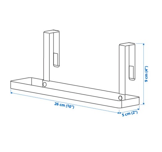 GIÁ TREO KHĂN PÅLYCKE IKEA - TRẮNG
