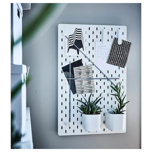 BẢNG TREO SKÅDIS IKEA - TRẮNG 36 x 56 cm