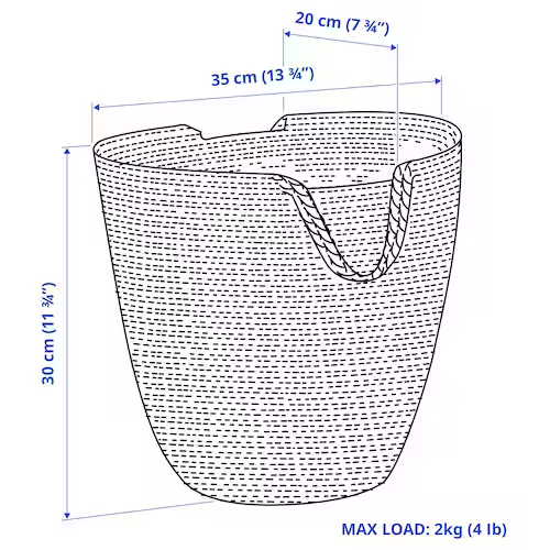 GIỎ ĐAY TOLKNING IKEA