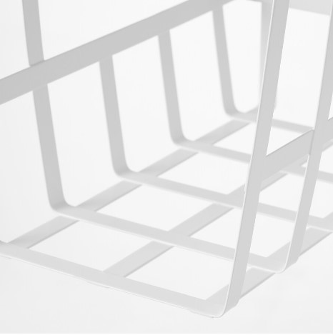 GIỎ KẸP TỦ BẾP PÅLYCKE IKEA - TRẮNG 22x26x19 cm