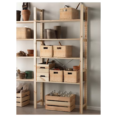 GIỎ MÂY NHỰA BEKNA IKEA 25x35x20 cm