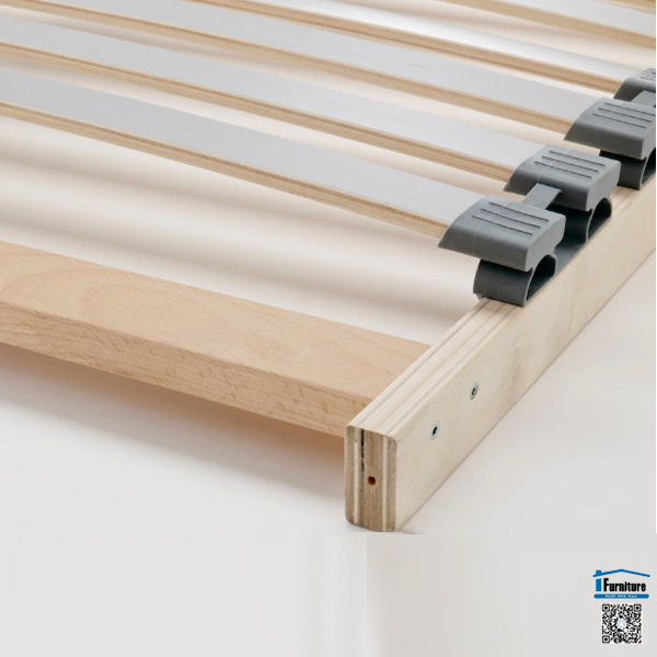 GIƯỜNG NESTTUN IKEA - Màu trắng (150x200 cm)