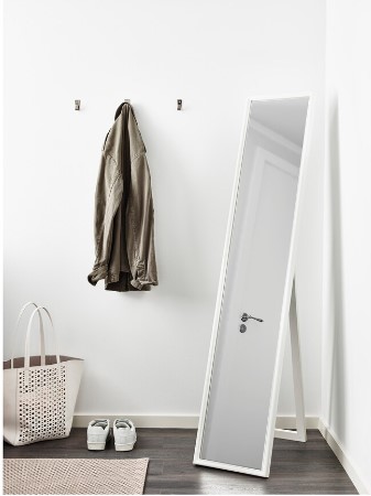 GƯƠNG ĐỨNG FLAKNAN IKEA - TRẮNG 30x150 cm