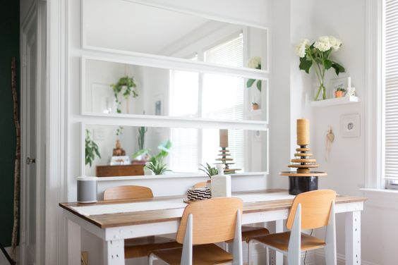 GƯƠNG NISSEDAL IKEA - TRẮNG 40X150 CM