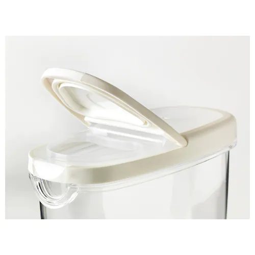 HỘP ĐỰNG THỰC PHẨM KHÔ IKEA 365 - TRẮNG 1,3 l