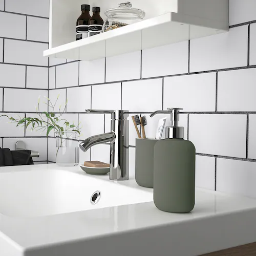 HỘP ĐỰNG XÀ PHÒNG EKOLN IKEA - XÁM XANH