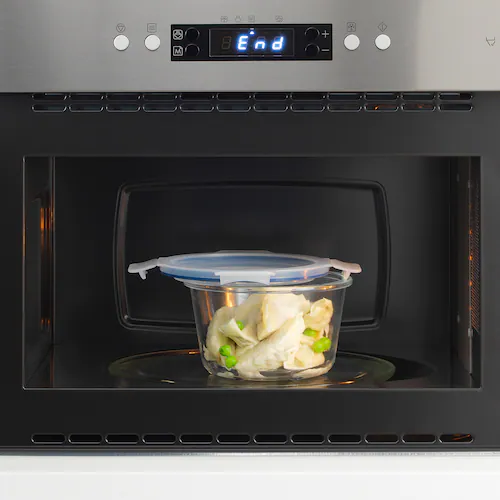 HỘP THỦY TINH TRÒN IKEA 365 CÓ NẮP 600 ml