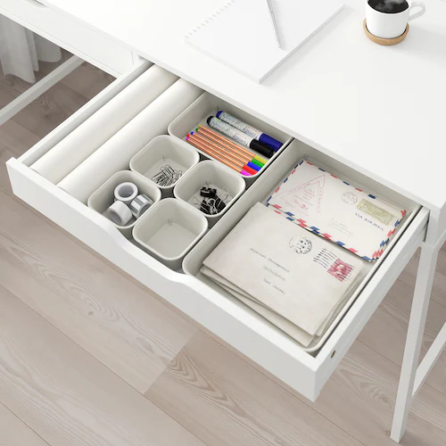 HỘP NHỰA NOJIG IKEA - BE 10x10x5 cm