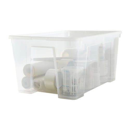 HỘP NHỰA SAMLA IKEA 45L