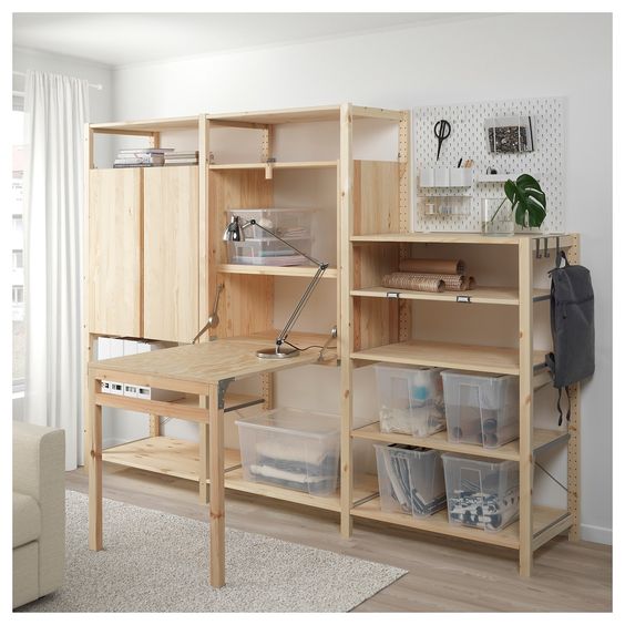 HỘP NHỰA SAMLA IKEA 45L