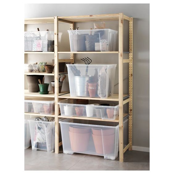 HỘP NHỰA SAMLA IKEA - 65L