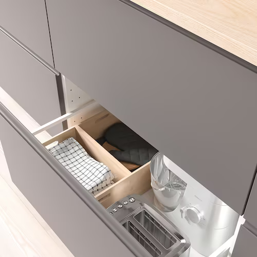 HỘP LƯU TRỮ UPPDATERA IKEA - TRE 24x32x15 cm