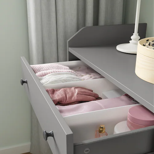 HỘP ĐỰNG ĐỒ STUK IKEA - TRẮNG 34x51x10 cm