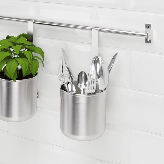 HŨ TRÒN TREO KUNGSFORS IKEA 12x26.5 cm
