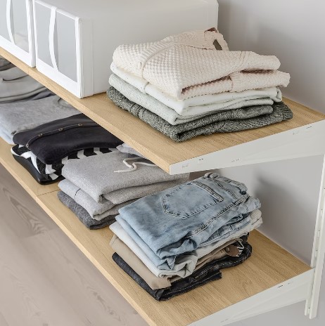 KỆ BOAXEL IKEA - GỖ SỒI 80x40 cm