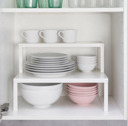KỆ CHIA TỦ BẾP VARIERA IKEA - TRẮNG 46x29x16 cm