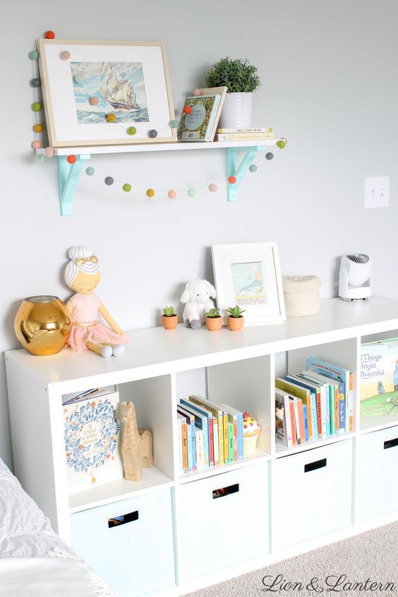 KỆ ĐA NĂNG KALLAX IKEA - TRẮNG 77x147 cm