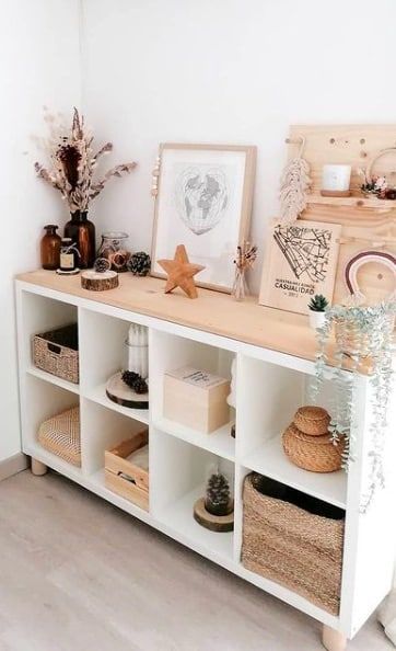 KỆ ĐA NĂNG KALLAX IKEA - TRẮNG 77x147 cm