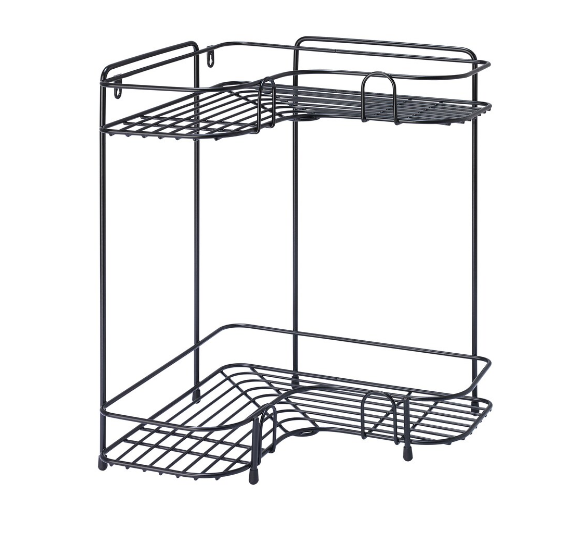 KỆ GÓC LƯU TRỮ BUTORP IKEA - ĐEN 27x27x36 cm