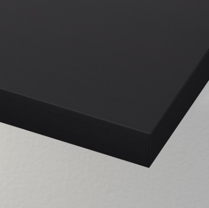 KỆ TIVI KẾT HỢP KỆ LƯU TRỮ KALLAX / LACK IKEA - NÂU ĐEN 189x39x147 cm