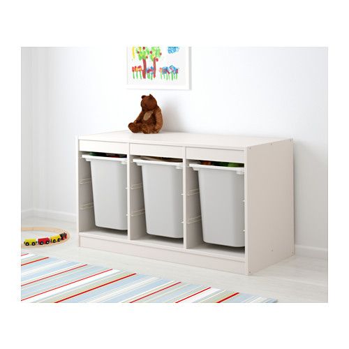 KỆ KHUNG NGANG TROFAST IKEA - TRẮNG 99x44x55 cm