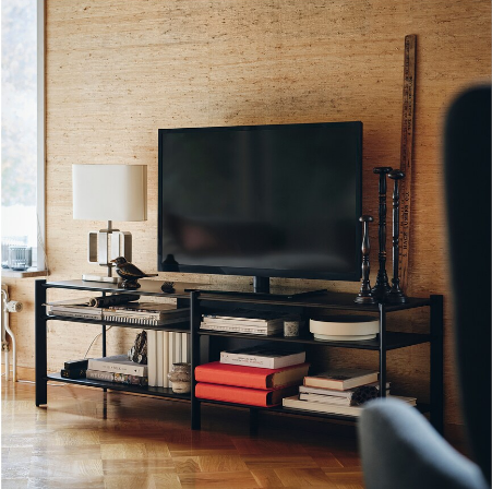KỆ TI VI JÄTTESTA IKEA - ĐEN 160x40x49 cm