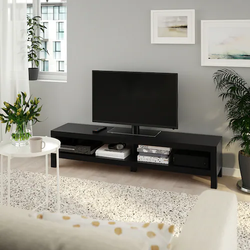 KỆ DÀI TI VI LACK IKEA - NÂU ĐEN 160x35x36 cm