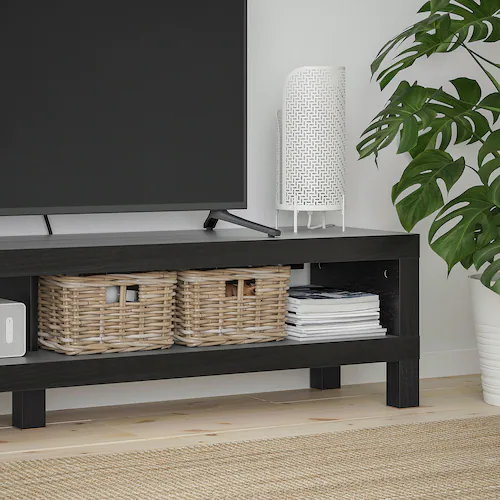 KỆ DÀI TI VI LACK IKEA - NÂU ĐEN 160x35x36 cm