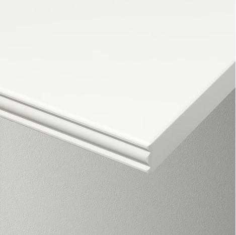 KỆ TƯỜNG KẾT HỢP BERGSHULT / SANDSHULT IKEA - TRẮNG/CÂY DƯƠNG 80x20 cm