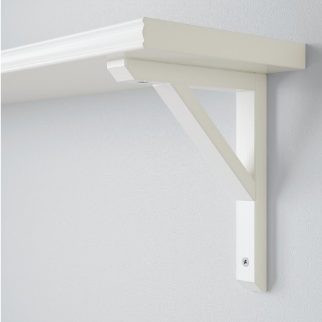 KỆ TƯỜNG KẾT HỢP BERGSHULT / SANDSHULT IKEA - TRẮNG 80x20 cm
