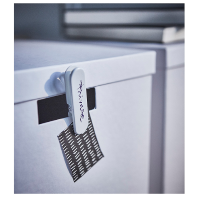 KẸP MẮC SKÅDIS IKEA - TRẮNG