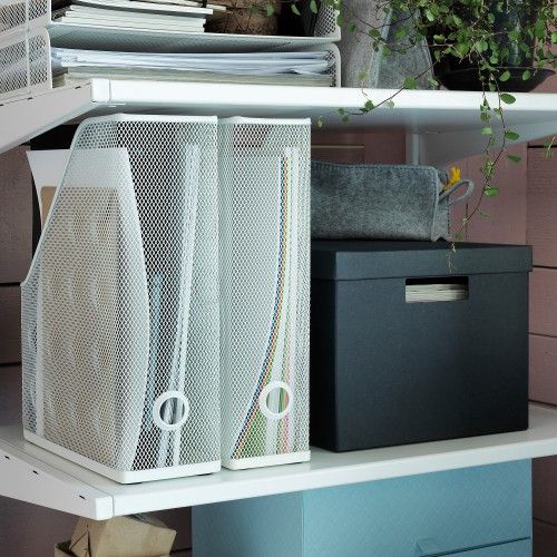 KHAY ĐỂ TÀI LIỆU DRÖNJÖNS IKEA - TRẮNG