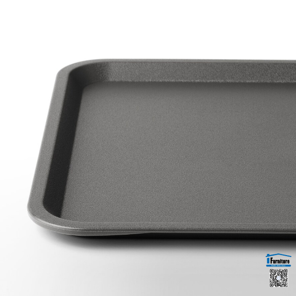 KHAY NHỰA TILLGÅNG IKEA - Màu xám (37x29 cm)