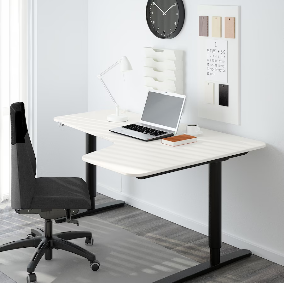 KHUNG BÀN BEKANT IKEA - ĐEN 160x110 cm