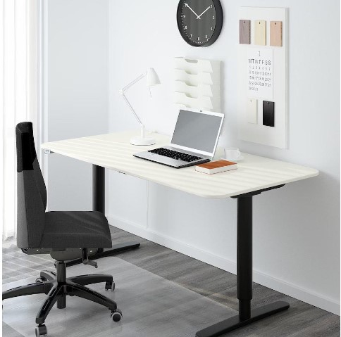 KHUNG BÀN BEKANT IKEA - ĐEN 160x80 cm