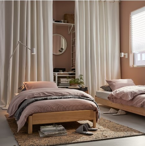 KHUNG GIƯỜNG XẾP UTÅKER IKEA - GỖ THÔNG 80x200 cm