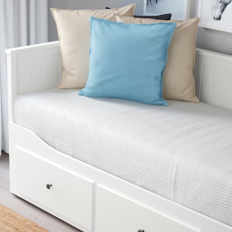 KHUNG GIƯỜNG ĐA NĂNG 3 NGĂN KÉO HEMNES IKEA - TRẮNG 80x200 cm