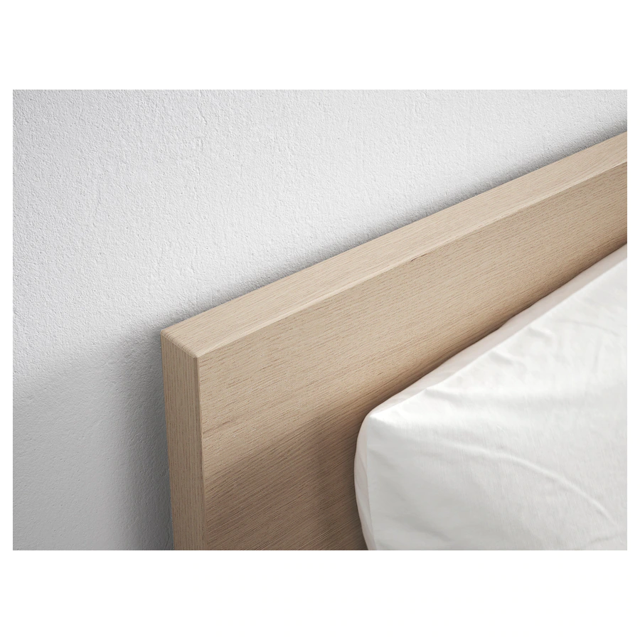 KHUNG GIƯỜNG GẦM CAO MALM IKEA- SỒI TRẮNG 90x200 cm