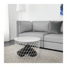 BÀN TRỮ ĐỒ ĐA NĂNG KVISTBRO IKEA - TRẮNG 61 cm