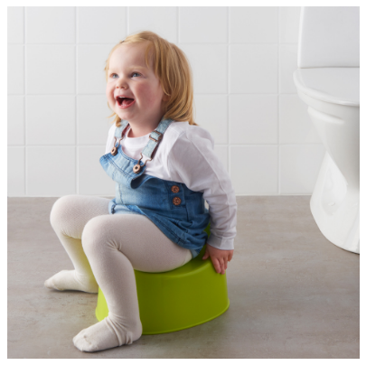 BÔ TRẺ EM LILLA IKEA - XANH