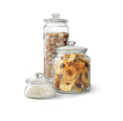 LỌ THỦY TINH CÓ NẮP TRONG SUỐT VARDAGEN IKEA 1,9 L