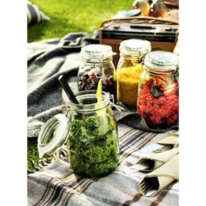 LỌ HŨ THỦY TINH KORKEN IKEA 1L