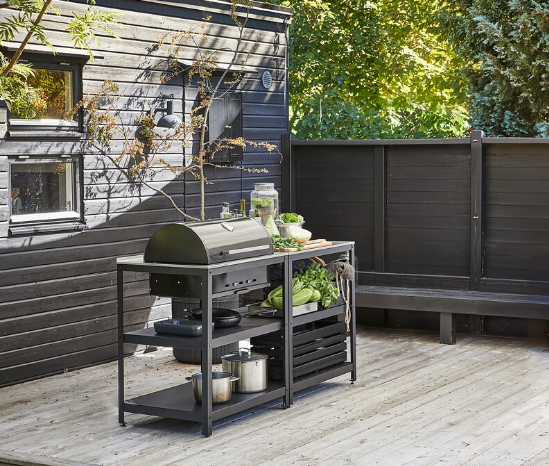 LÒ NƯỚNG THAN HOA GRILLSKÄR IKEA 172x61cm