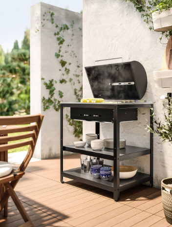 LÒ NƯỚNG THAN HOA GRILLSKÄR IKEA 86x61 cm