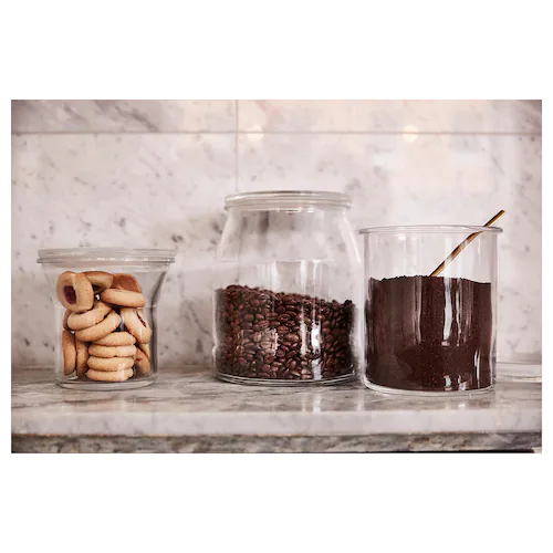 LỌ TRÒN IKEA 365+ THỦY TINH 1.7 L