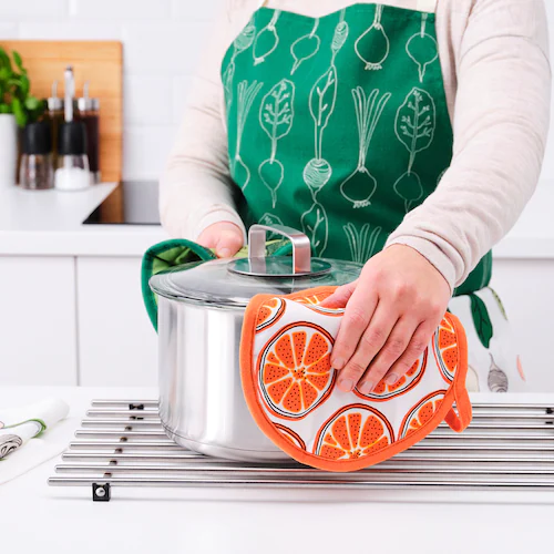 LÓT TAY TORVFLY IKEA - ĐỎ HOA VĂN