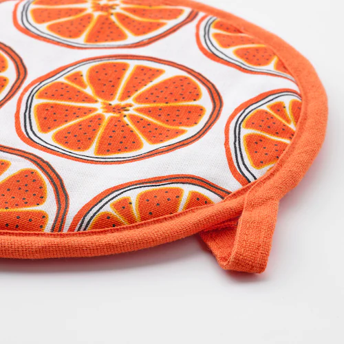 LÓT TAY TORVFLY IKEA - ĐỎ HOA VĂN